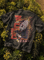 Okarun Lightning – T-Shirt – flat-lay | Dandadan