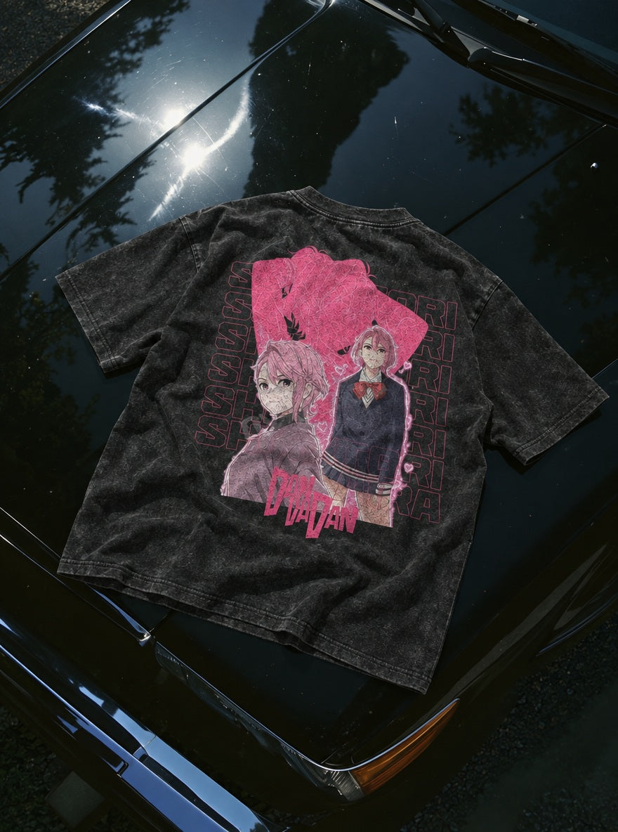 Aira Shiratori – T-Shirt – flat-lay | Dandadan