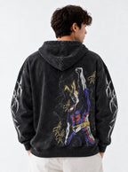 All Might Victory – Hoodie – model shot | My Hero Academia
