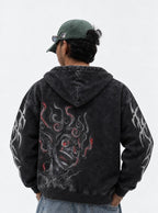 Gear 5 Sketch – Hoodie – model shot | One Piece
