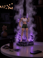 Adult Gon Nen Aura Mist Diffuser Figure – mist in a dark room (animated) | Hunter x Hunter