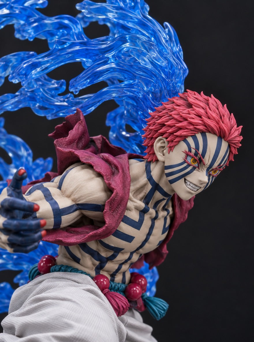 Akaza vs Rengoku Mist Diffuser Figure – close-up | Demon Slayer