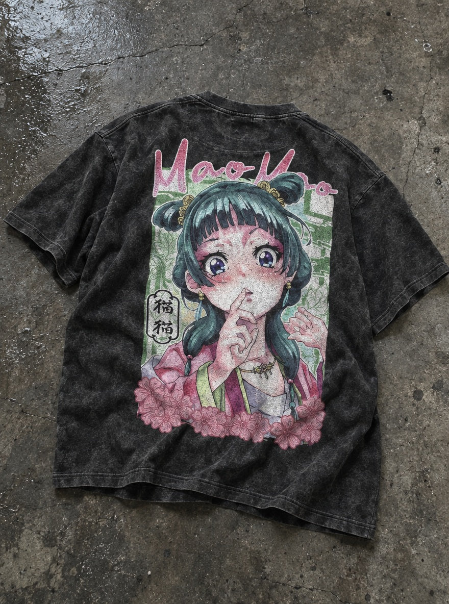Maomao's Secret – T-Shirt – flat-lay | Apothecary Diaries