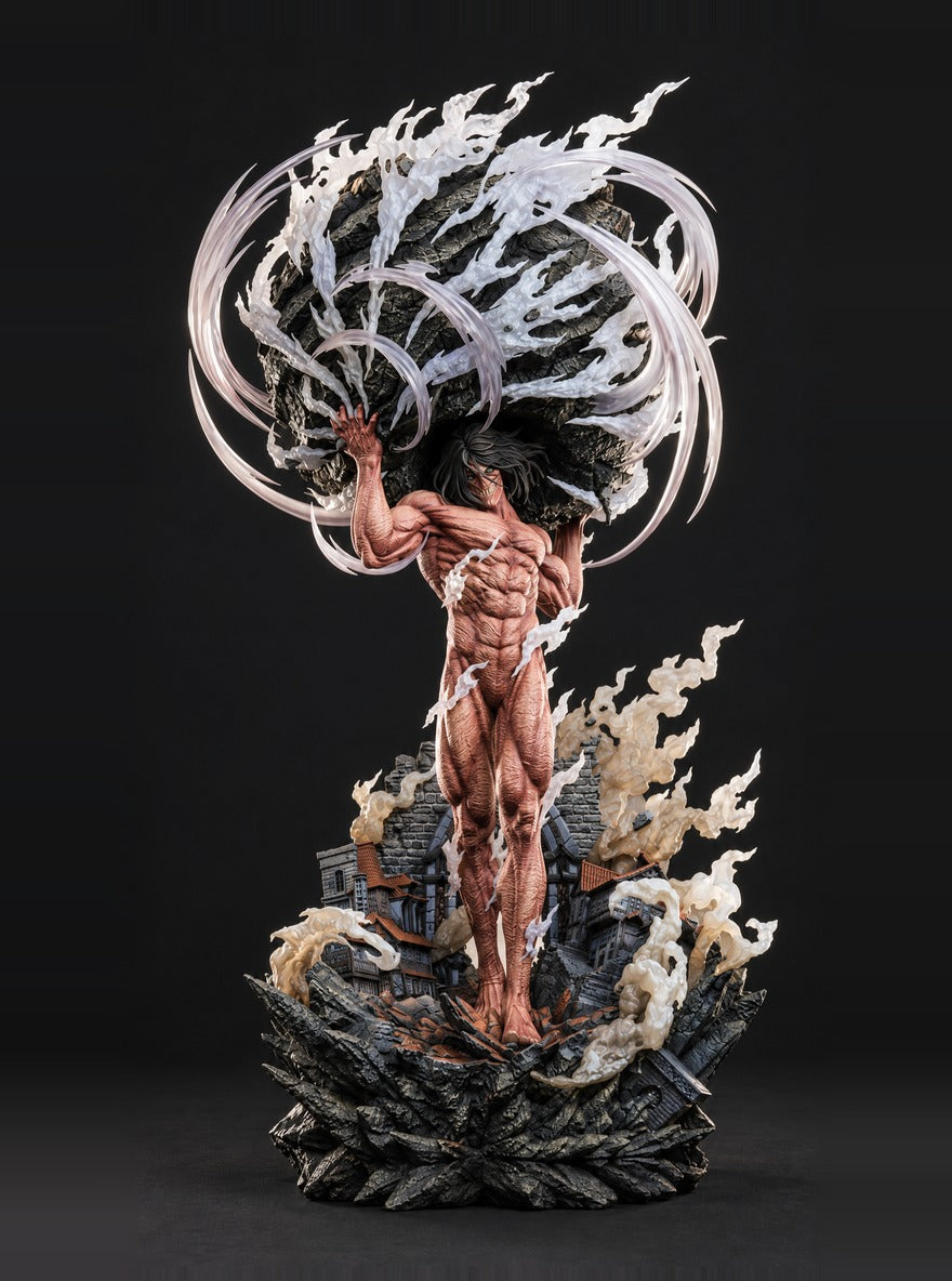 Attack Titan Steam Mist Diffuser Figure – front view | Attack on Titan