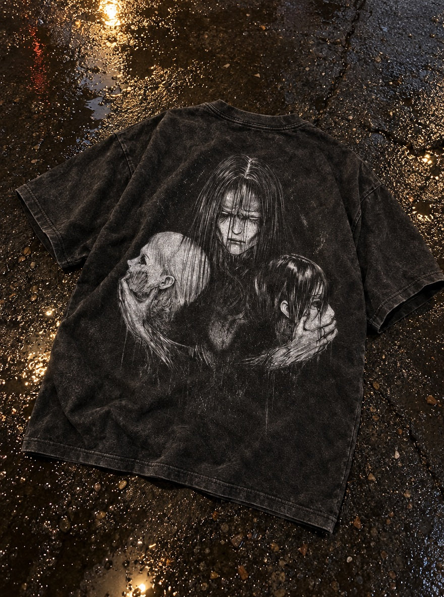 Eren's Burden – T-Shirt – flat-lay | Attack on Titan