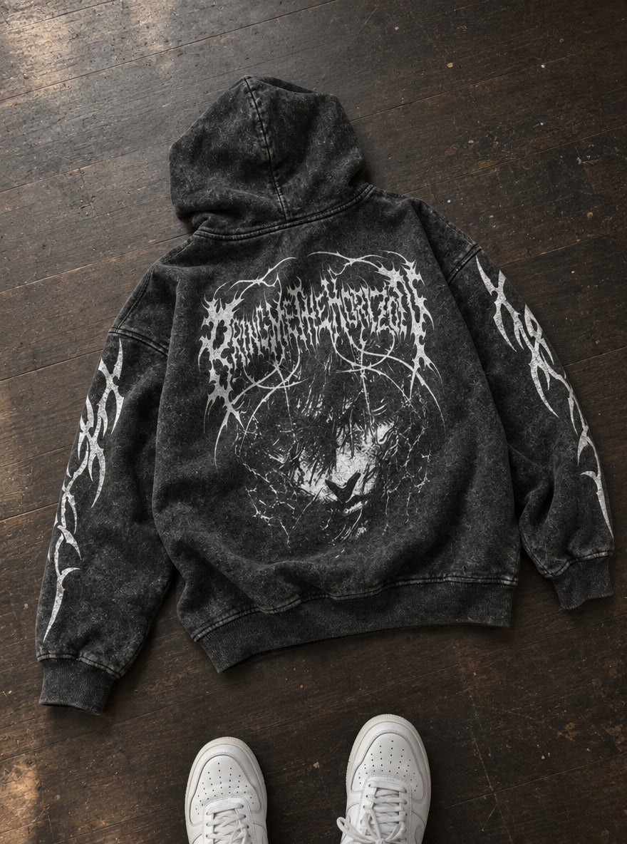 Deathcore Guts – Hoodie – flat-lay | Berserk
