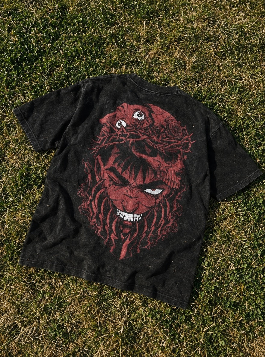 Thorn Crown Guts – T-Shirt – flat-lay | Berserk