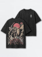 Skull Knight Sunset – T-Shirt – mockup | Berserk