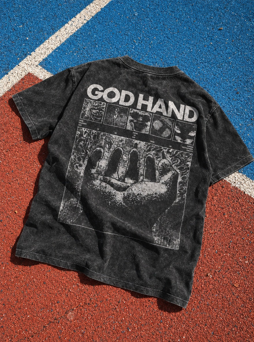 God Hand – T-Shirt – flat-lay | Berserk