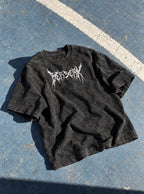 White Metal Logo – T-Shirt – flat-lay | Berserk