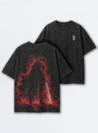 Crimson Aura Guts – T-Shirt – mockup | Berserk