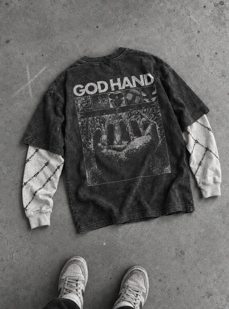 God Hand – Double Sleeves – flat-lay | Berserk
