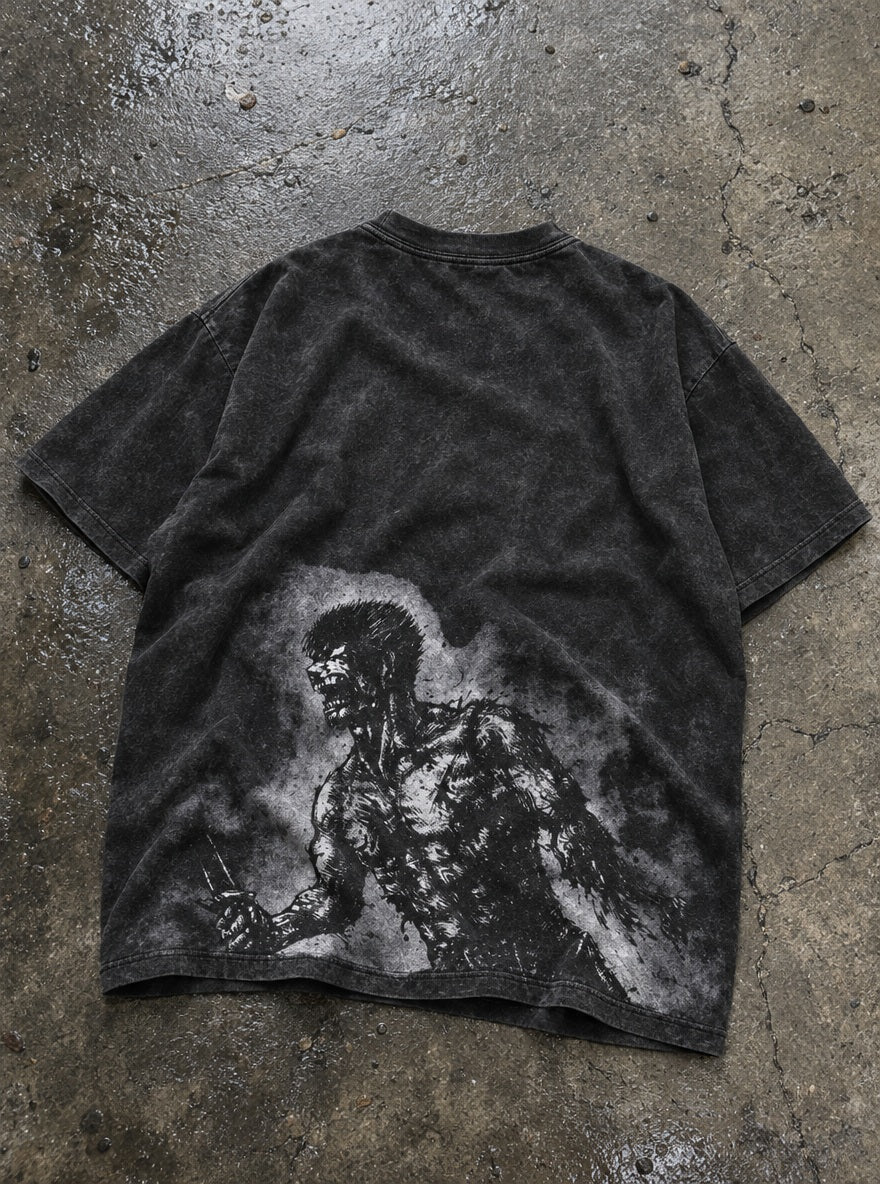 Bloodied Guts – T-Shirt – flat-lay | Berserk