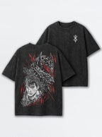 Guts Helm Portrait – T-Shirt – mockup | Berserk