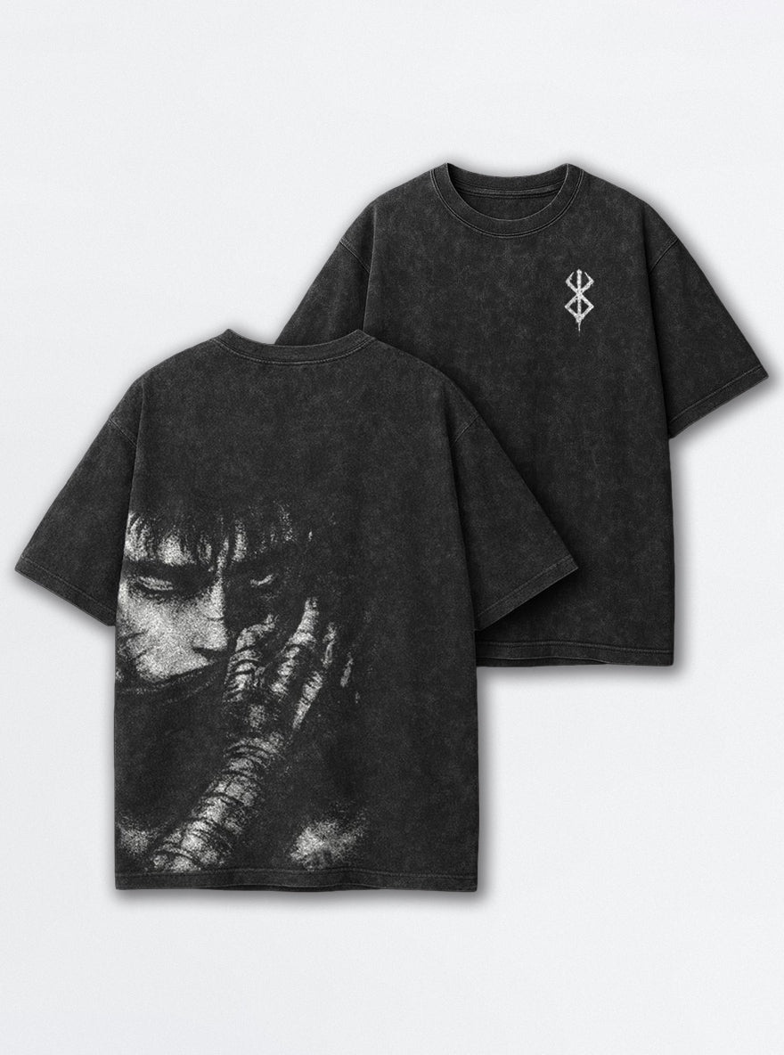 Iron Arm Guts – T-Shirt – mockup | Berserk