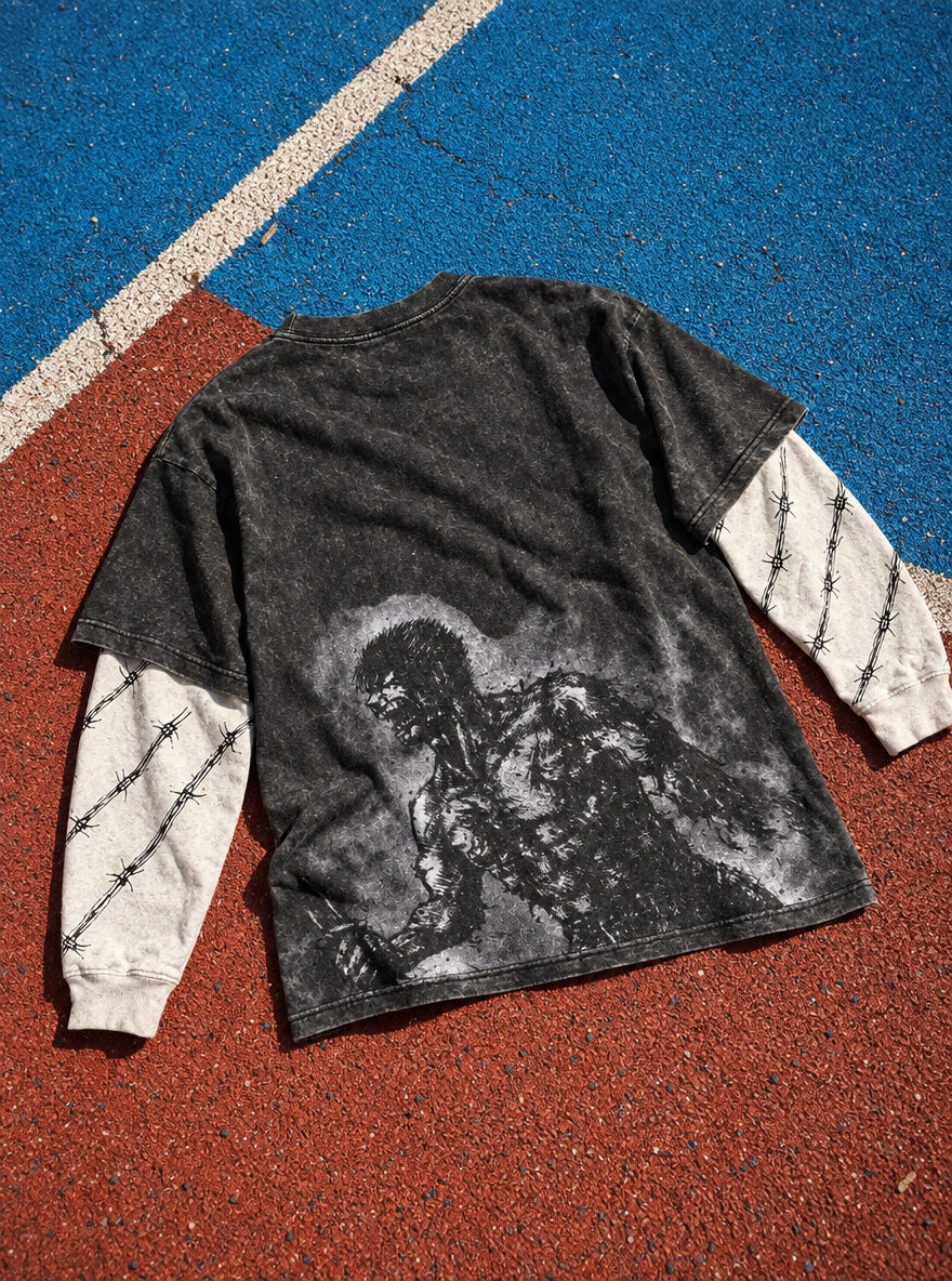 Bloodied Guts – Double Sleeves – flat-lay | Berserk