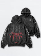 Red Metal Logo – Hoodie – mockup | Berserk