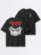 Guts Mad Grin – T-Shirt – mockup | Berserk