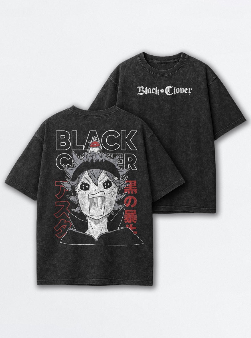 Asta & Nero – T-Shirt – mockup | Black Clover