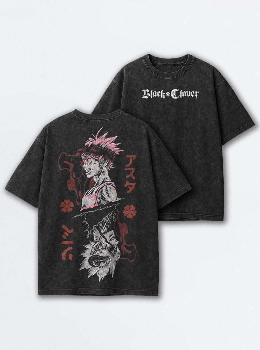 Asta & Liebe – T-Shirt – mockup | Black Clover