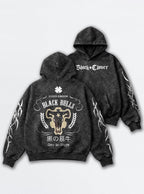 Black Bulls Crest – Hoodie – mockup | Black Clover