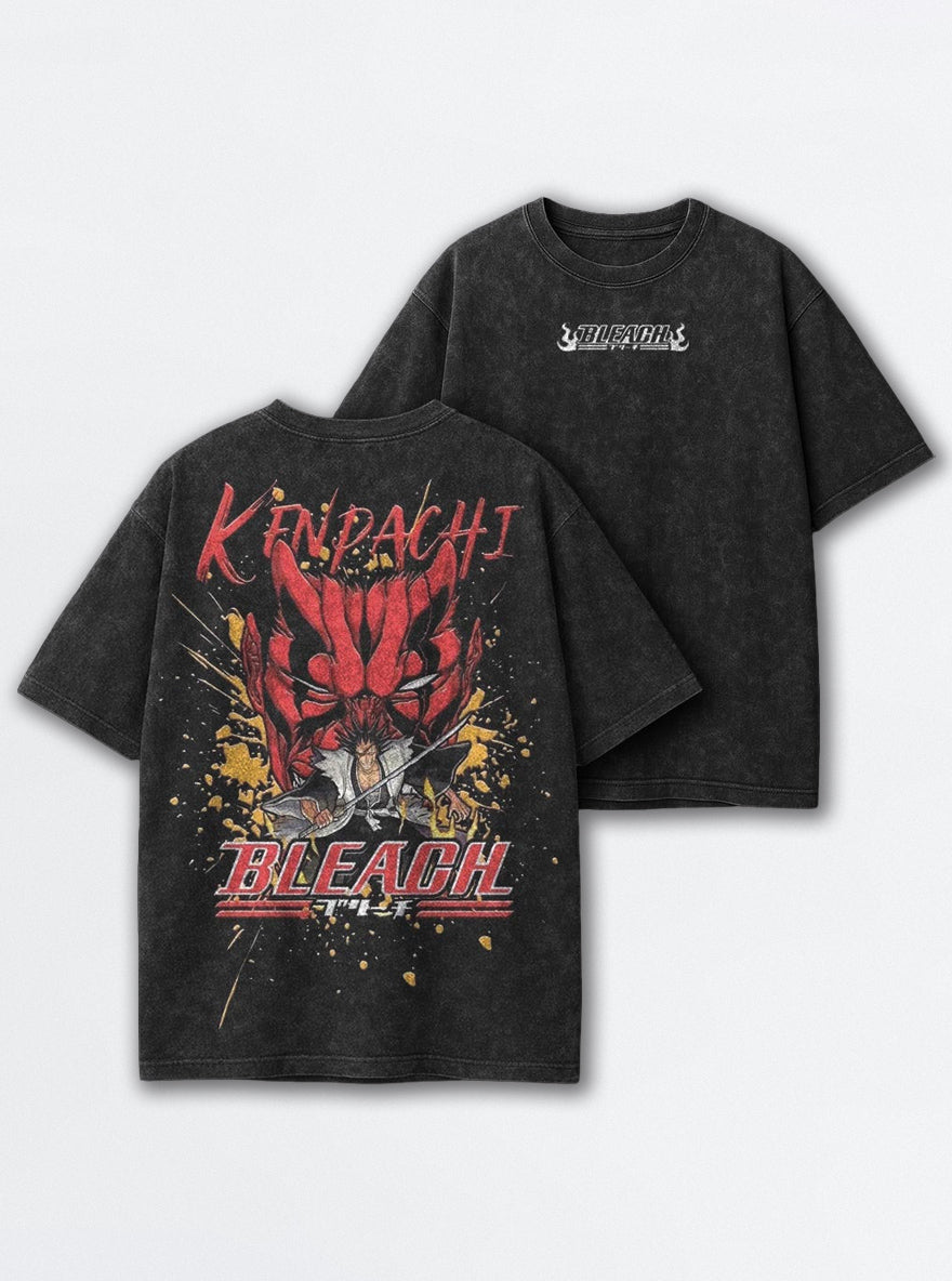 Kenpachi Demon – T-Shirt – mockup | Bleach