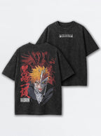 Crimson Mask Ichigo – T-Shirt – mockup | Bleach