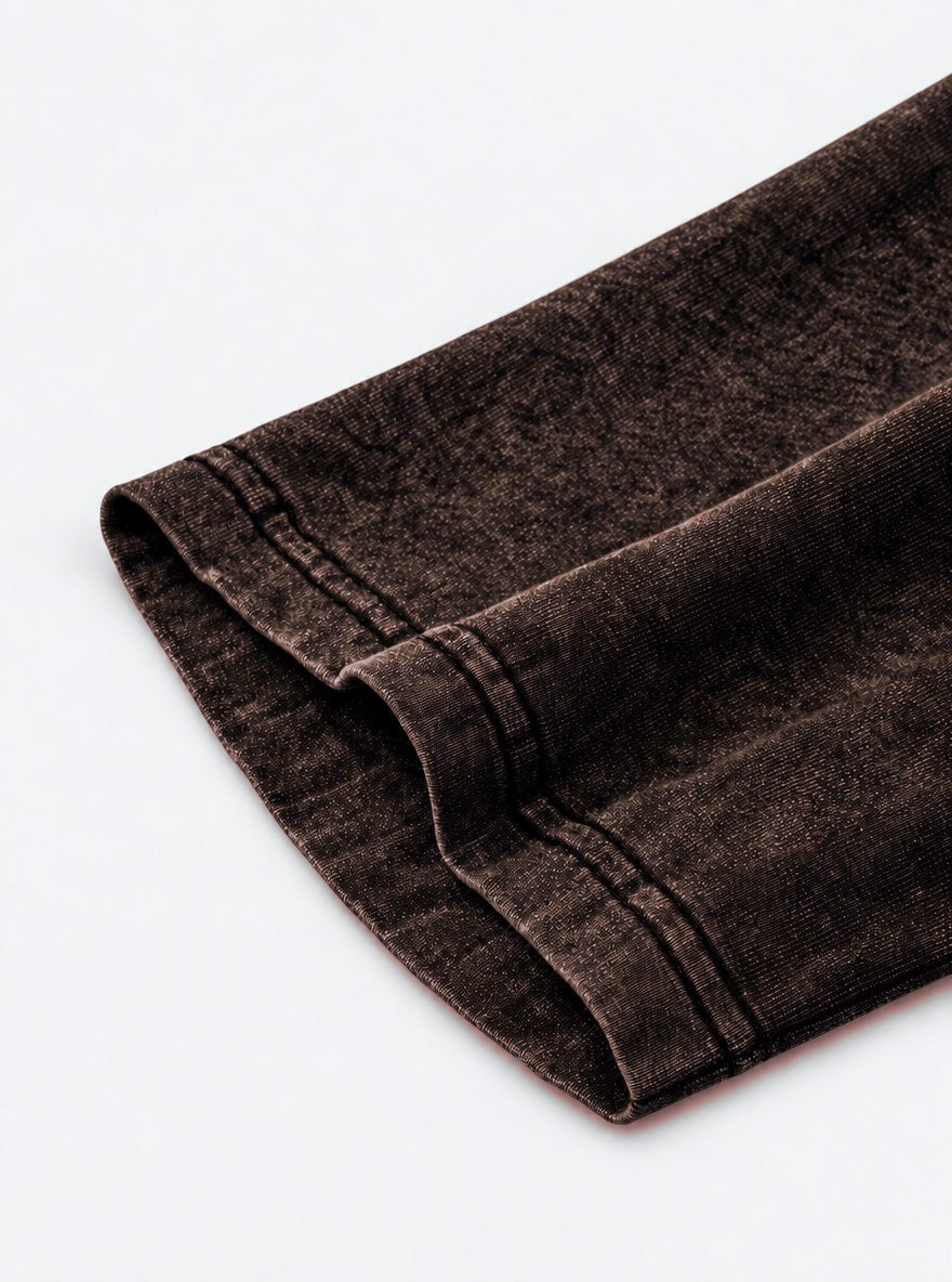 Ink Slash – Brown T-Shirt – sleeve close-up | Demon Slayer