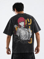 Makima & Pochita – T-Shirt – model shot | Chainsaw Man