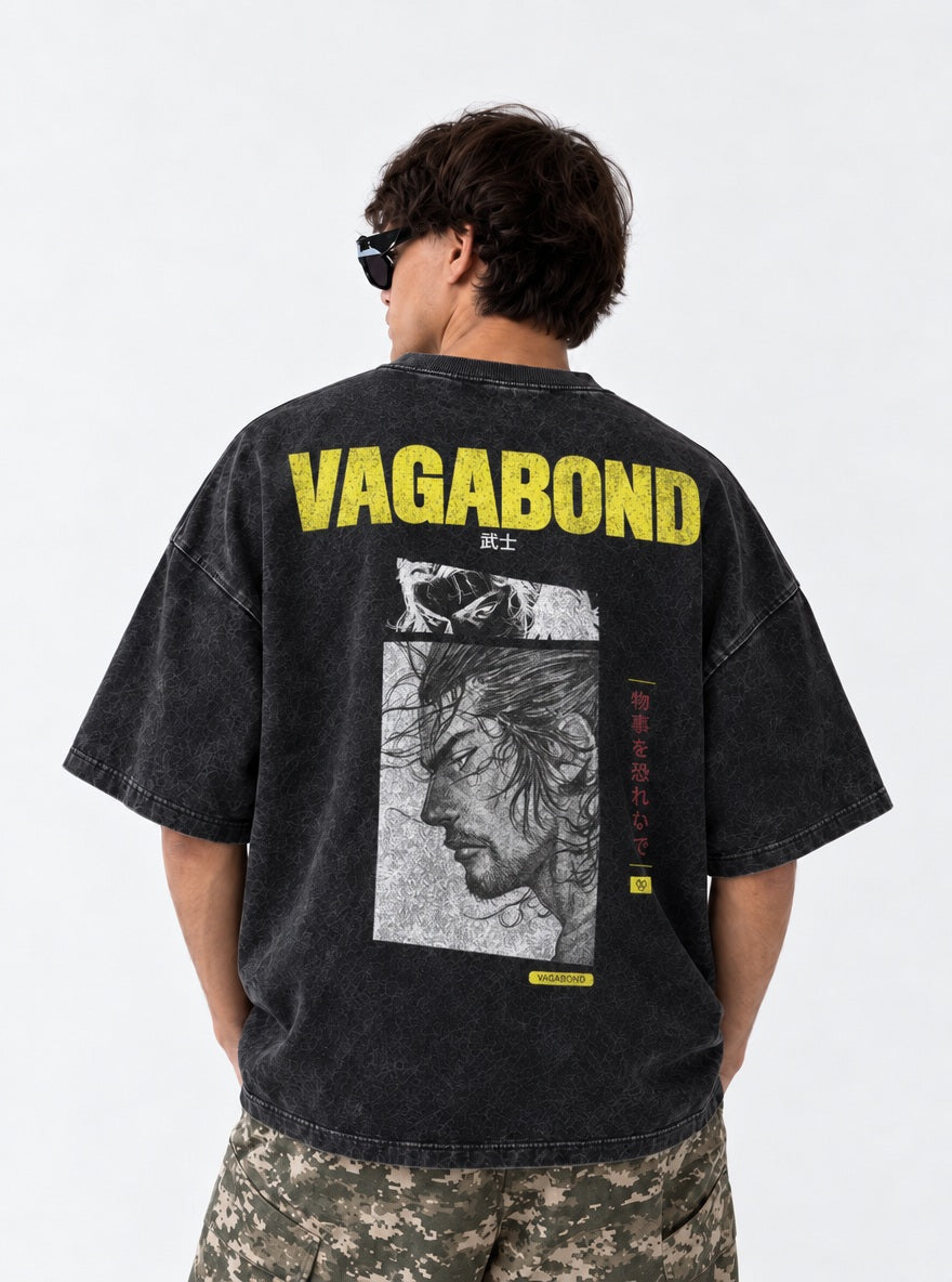 Musashi Profile – T-Shirt – model shot | Vagabond