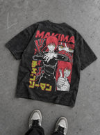 Makima Bang – T-Shirt – flat-lay | Chainsaw Man