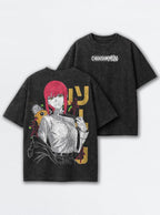 Makima & Pochita – T-Shirt – mockup | Chainsaw Man
