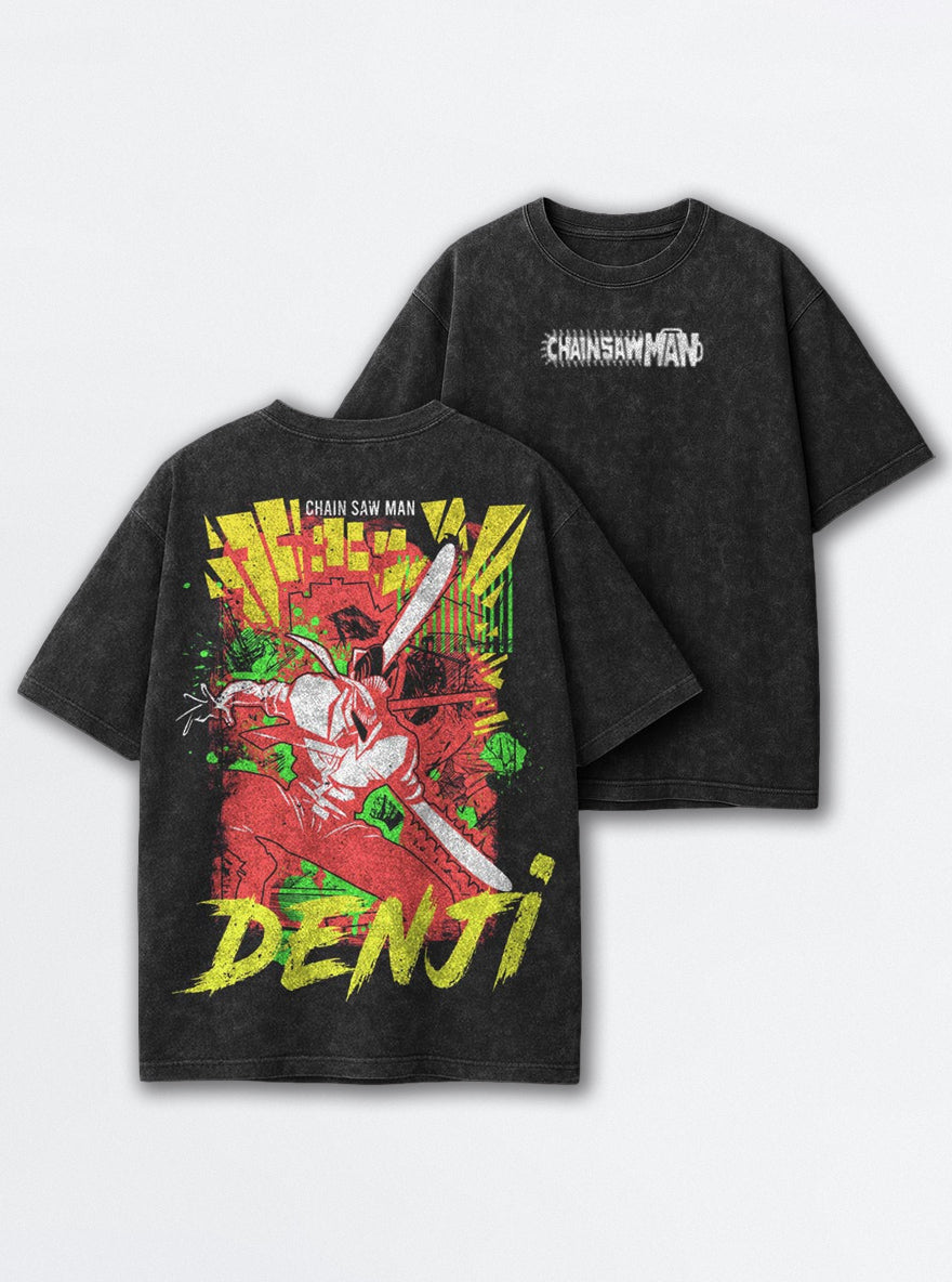 Denji Splash – T-Shirt – mockup | Chainsaw Man