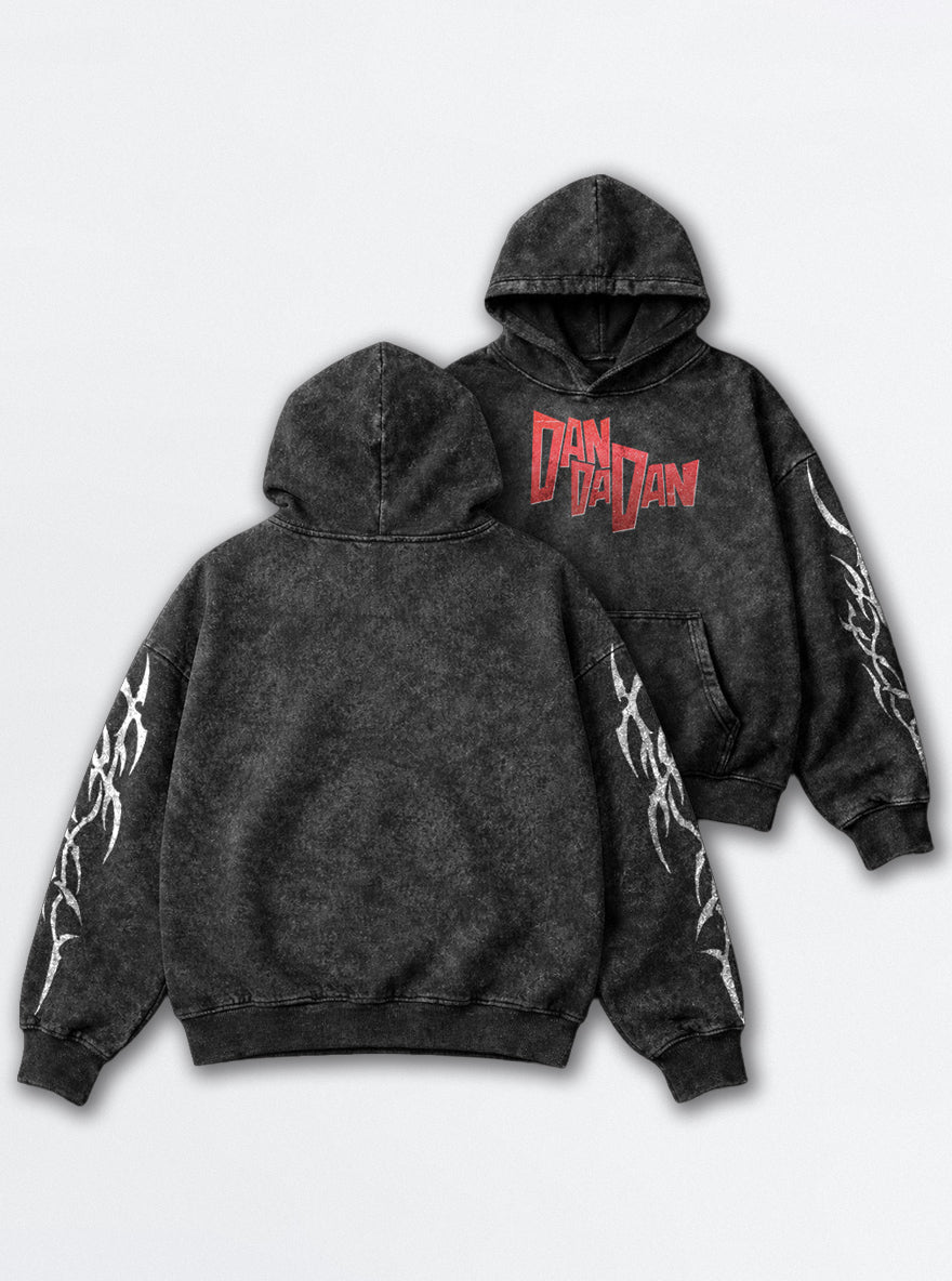 Red Title Logo – Hoodie – mockup | Dandadan