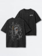 Rengoku Ember – Black T-Shirt – mockup | Demon Slayer