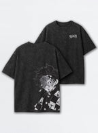 Demon Tanjiro – Black T-Shirt – mockup | Demon Slayer
