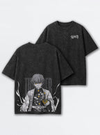 Zenitsu Awakened – Black T-Shirt – mockup | Demon Slayer