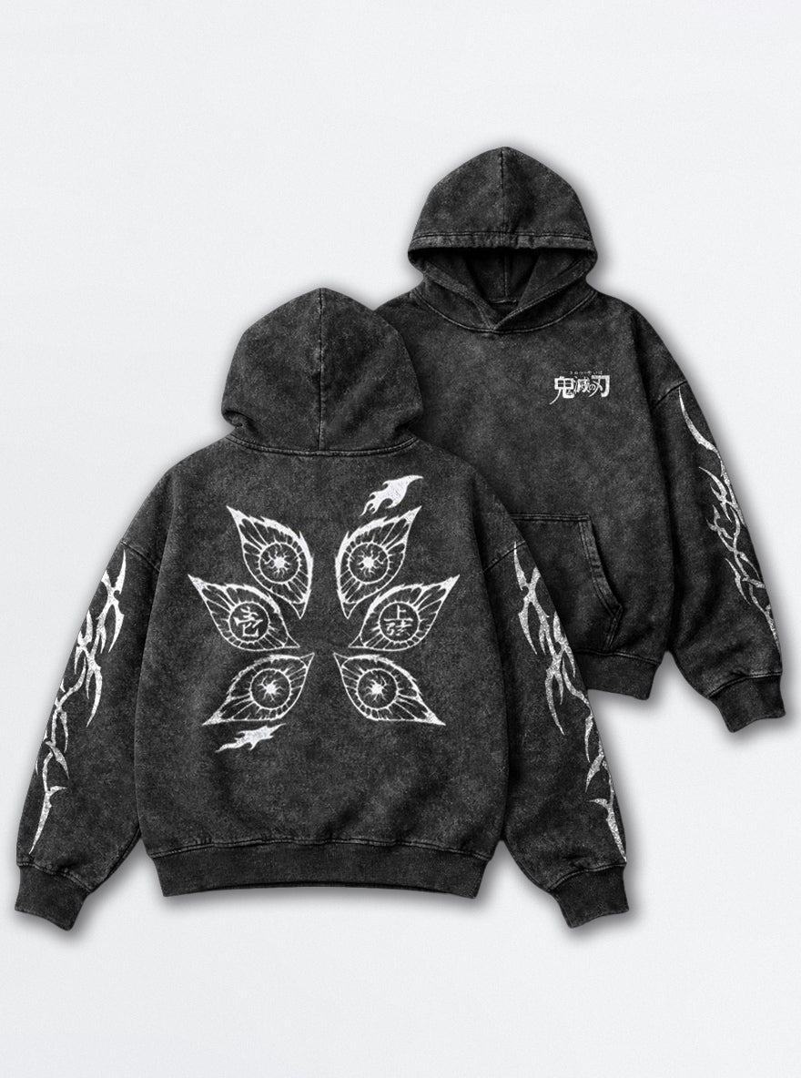 Six Eyes – Hoodie – mockup | Demon Slayer