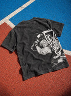 Tengen Uzui – Black T-Shirt – flat-lay | Demon Slayer