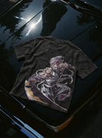 Tengen Flash – Black T-Shirt – flat-lay | Demon Slayer