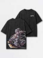 Tengen Flash – Black T-Shirt – mockup | Demon Slayer