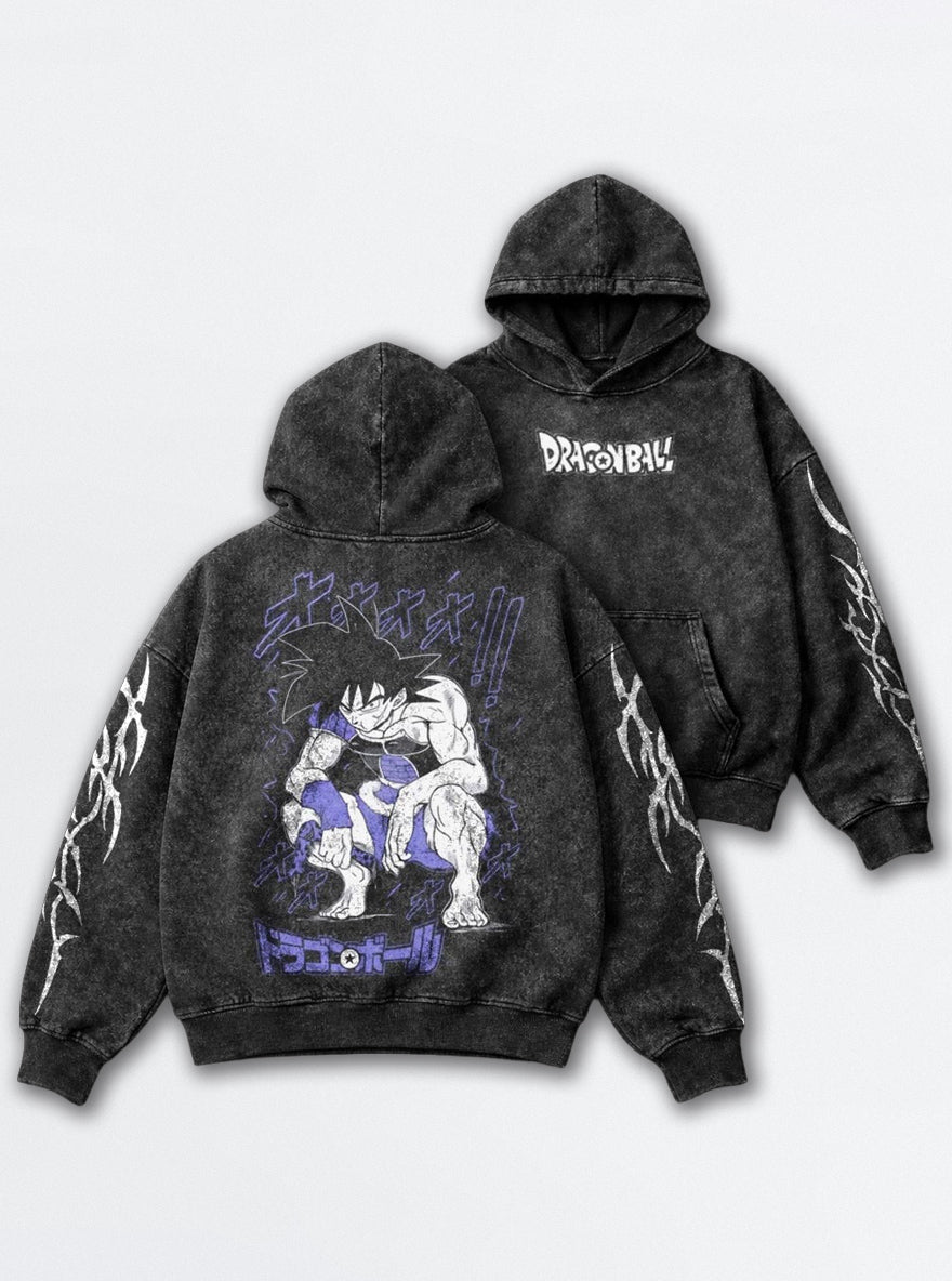 Saiyan Armor Goku – Hoodie – mockup | Dragon Ball