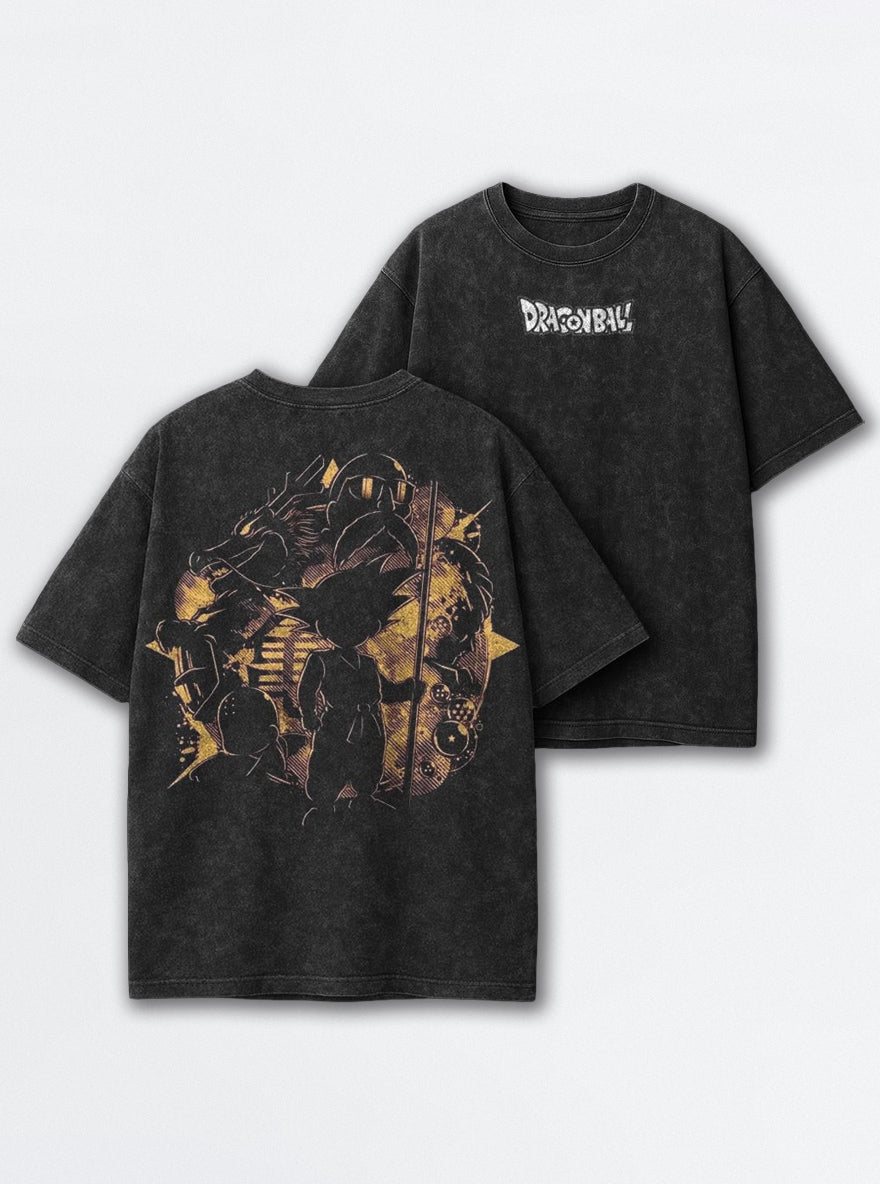 Kid Goku Shadow – T-Shirt – mockup | Dragon Ball