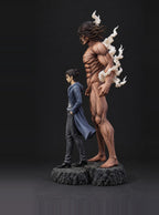 Eren and Attack Titan Mist Diffuser Figure – right side view | Attack on Titan
