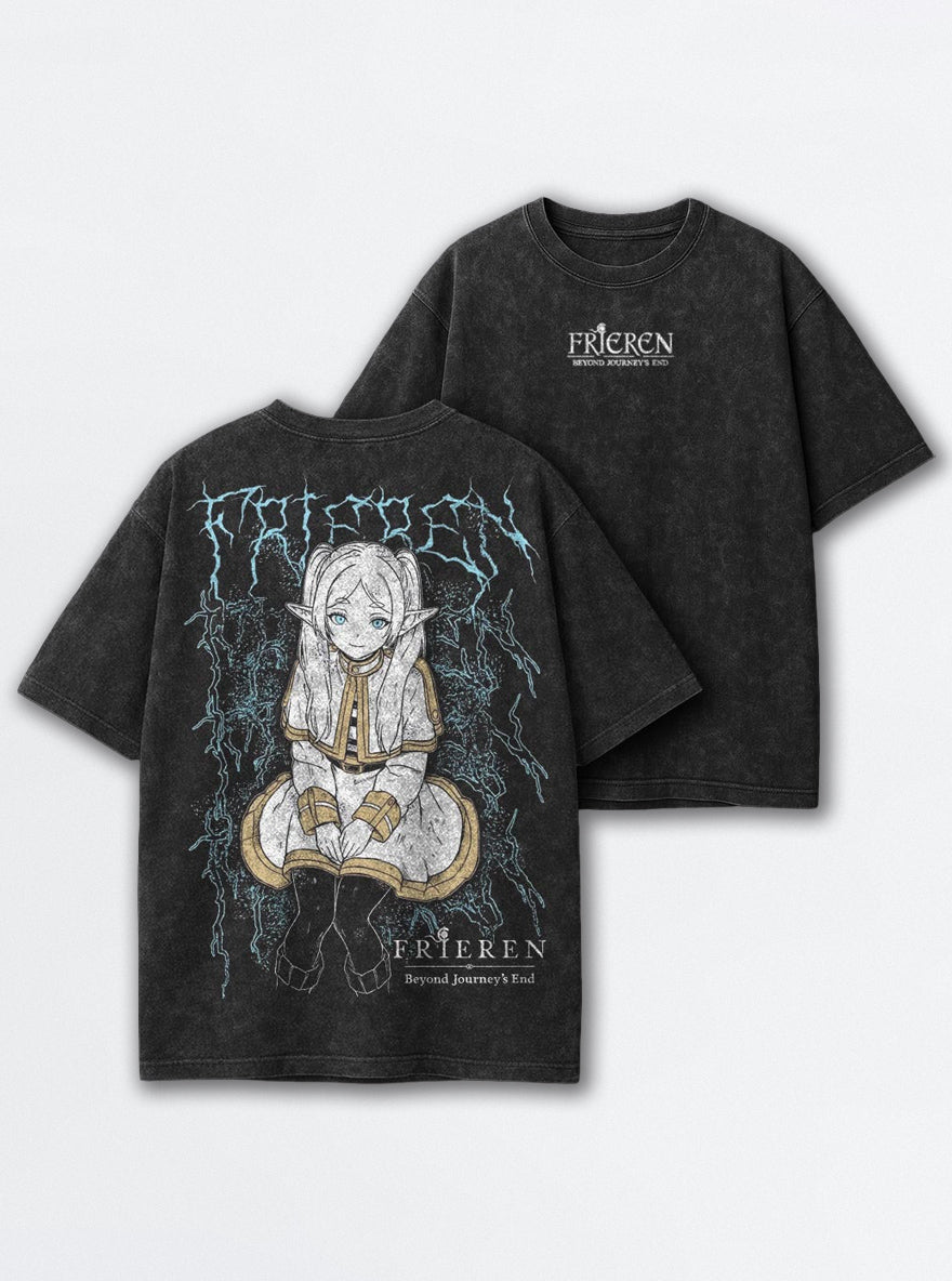 Frieren Ice Metal – T-Shirt – mockup | Frieren