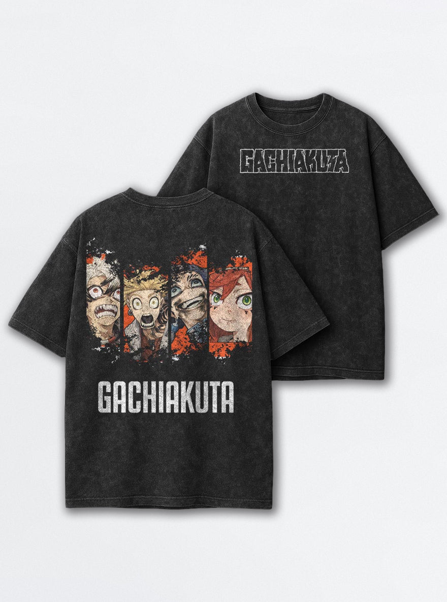 Cleaners Faces – T-Shirt – mockup | Gachiakuta