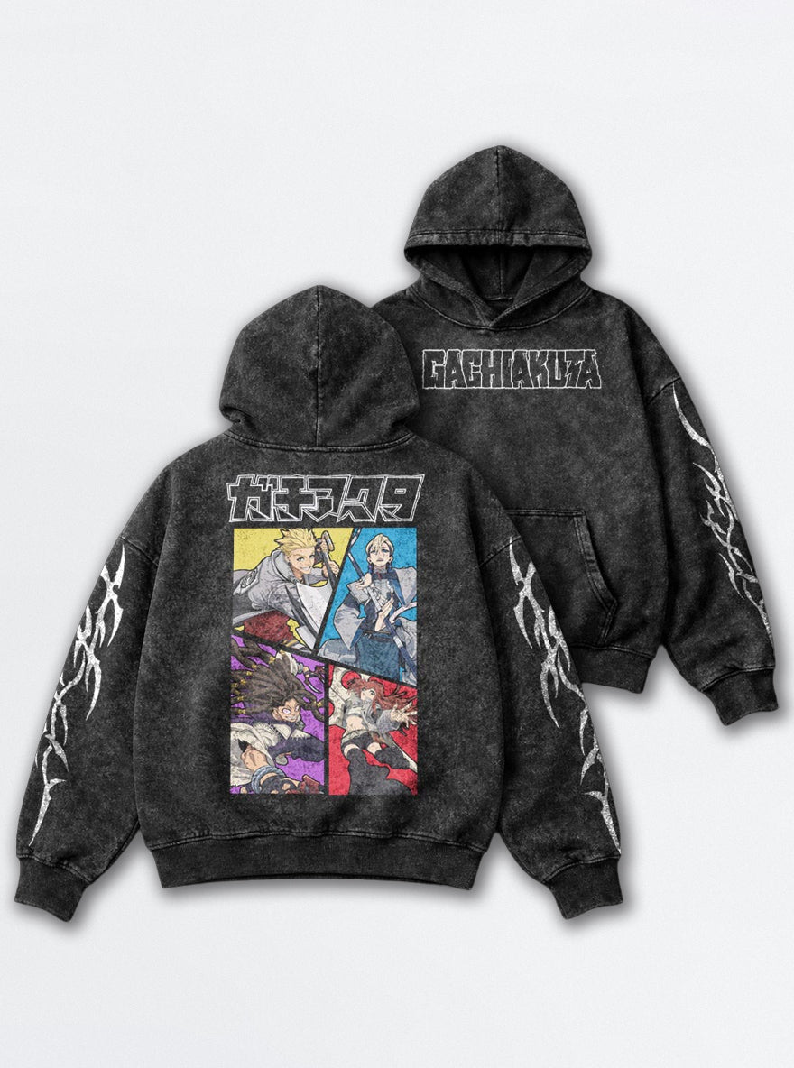 Cleaners vs Raiders – Hoodie – mockup | Gachiakuta