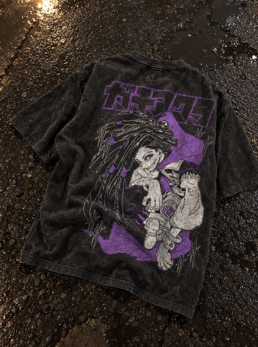 Jabber Wonger – T-Shirt – flat-lay | Gachiakuta