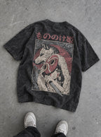 Wolf Princess San – T-Shirt – flat-lay | Ghibli