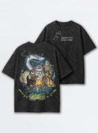 Calcifer Campfire – T-Shirt – mockup | Ghibli